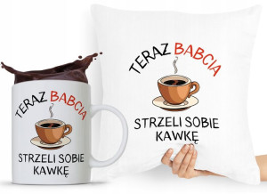 Zestaw Poduszka + Kubek Dzień Babci Dla Babci