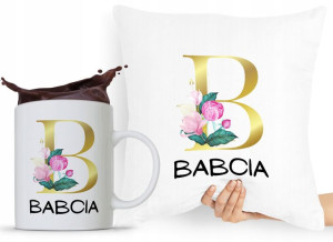 Zestaw Poduszka + Kubek Dzień Babci Dla Babci