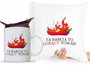Zestaw Poduszka + Kubek Dzień Babci Dla Babci