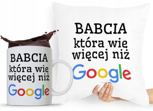 Zestaw Poduszka + Kubek Dzień Babci Dla Babci