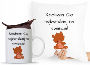 Zestaw Poduszka + Kubek Dzień Chłopaka Dla Męża