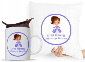 Zestaw Poduszka + Kubek Dzień Dziecka Dla Córki