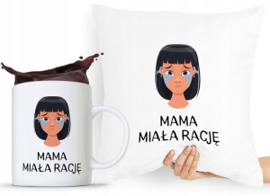 Zestaw Poduszka + Kubek Dzień Mamy Dla Mamy Matki