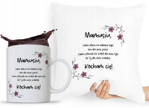 Zestaw Poduszka + Kubek Dzień Mamy Dla Mamy Matki