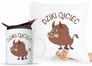 Zestaw Poduszka + Kubek Prezent Dla Taty Ojca