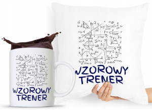 Zestaw Poduszka + Kubek Prezent Dla Trenera