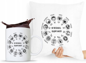 Zestaw Poduszka + Kubek Znaki Zodiaku Zodiakara