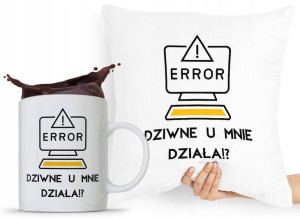 Zestaw Poduszka Kubek Dla Technika Informatyka