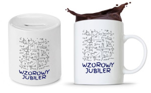 Zestaw Skarbonka + Kubek Dla Jubilera Prezent