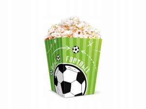 Pudełka Na Popcorn Piłka Nożna 6 Szt Kicker Footba