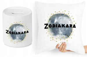 Znaki Zodiaku Zestaw Poduszka + Skarbonka Prezent