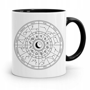 Znaki Zodiaku Zodiakara Kubek Czarny Na Prezent