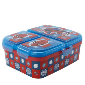 Śniadaniówka Lunchbox Spiderman Xl Z Przegrodami