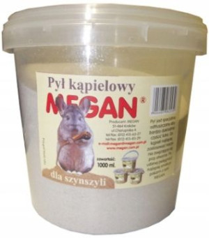 Pył Kąpielowy Dla Szynszyli 1.5 KG 1L