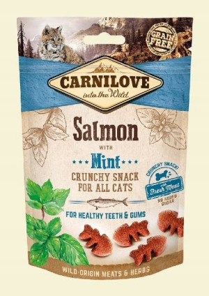 Carnilove Przysmak Crunchy Salmon 50g Dla Kota
