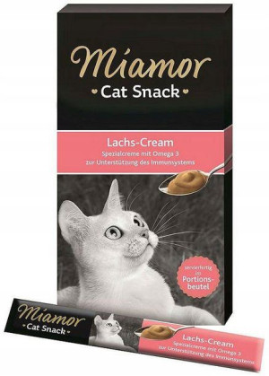 Miamor Cat Snack Lachs-Cream dla kota 90g