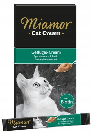 Miamore Cat Crem Drób 90g