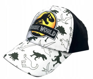 Czapka Z Daszkiem Jurassic World 54 Dinozaur Black