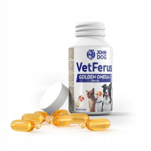 John Dog VetFerus Golden Omega-3 Fish Oil 30 kaps