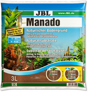 JBL Manado 3L Naturalne podłoże do akwariów