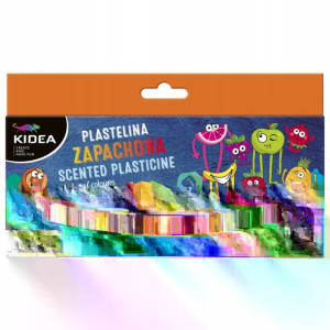 Plastelina Zapachowa 24 Żywe Kolory Kidea