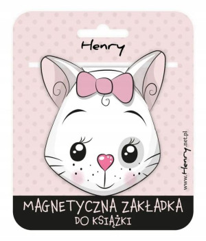 Zakładka Magnetyczna Do Książki Kot Kicia