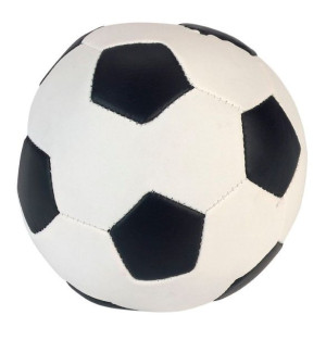 KERBL Zabawka dla psa, piłka futbolowa miękka 11cm [83502]