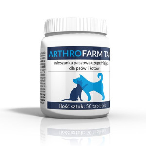 ARTHROFARM - Mieszanka paszowa uzupełniająca dla psów i kotów 50szt