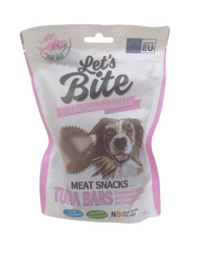 Brit Let's Bite Meat Snacks Tuna Bars 80g