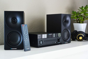 Mikrowieża Z Bluetooth Oraz Odtwarzaczem Cd I Usb