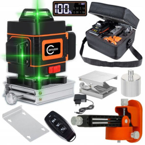 POZIOMICA LASEROWA płaszczyznowa LASER KRZYŻOWY 4D