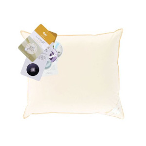 Poduszka Basic Plus AMZ 40x40 cm Różowy Jednokomorowa
