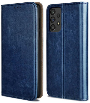 Etui SKÓRZANE do Samsung Galaxy A33 5G CASE SZKŁO