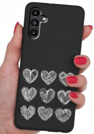 ETUI CASE WZORY + SZKŁO do Samsung Galaxy A13 5G