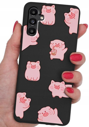 ETUI CASE WZORY + SZKŁO do Samsung Galaxy A13 5G