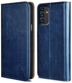 Etui SKÓRZANE CASE do Samsung Galaxy A13 4G +SZKŁO