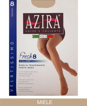 AZIRA Collant Donna FRESH 8DEN 3/MIELE