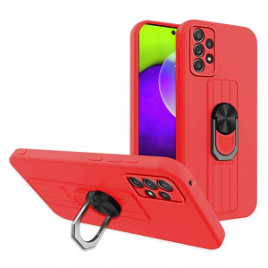 Etui Silicone Grip + Szkło do Samsung A52 /A52s 5G