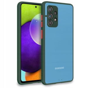 Etui Silicone Matt Szkło do Samsung A52 / A52s 5G