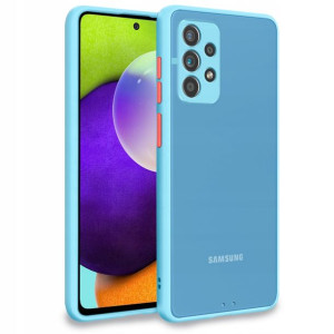 Etui Silicone Matt Szkło do Samsung A52 / A52s 5G