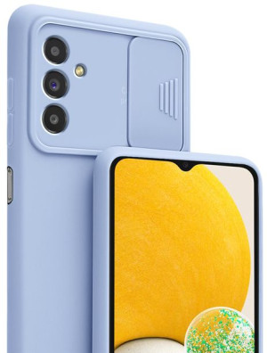 Etui SILICONE CamShield + Szkło do Samsung A13 5G