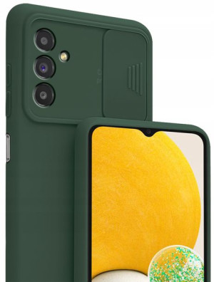 Etui SILICONE CamShield + Szkło do Samsung A13 5G