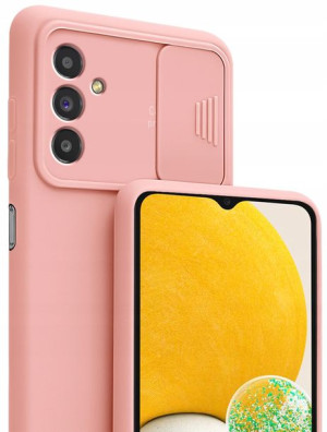 Etui SILICONE CamShield + Szkło do Samsung A13 5G