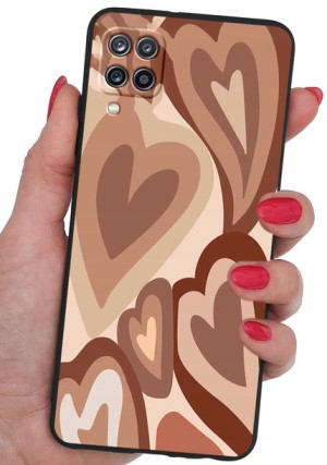 ETUI CASE WZORY + SZKŁO do Samsung Galaxy A12 /M12