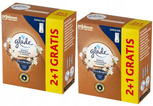 GLADE wkład odświeżacz 6x10ml Sensual Sandalwood