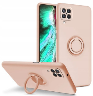 Etui Silicone Ring Szkło do Samsung Galaxy A12 M12