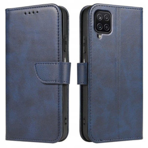 Etui Skórzane SKIN Szkło do Samsung Galaxy A12/M12