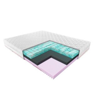 Materac Luna Janpol 140x200 cm Puroactive