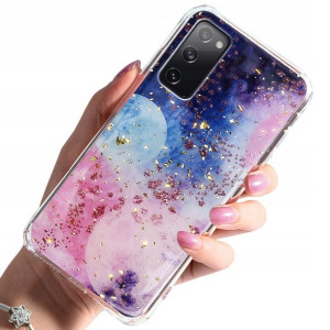Etui Case Glamour + Szkło do Samsung Galaxy S20 FE