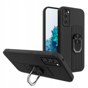 Etui Silicone Grip +Szkło do Samsung Galaxy S20 FE